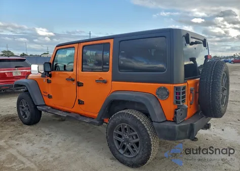 2012 Jeep Wrangler Unlimited Sport from USA, damaged, VIN 1C4BJWDG4CL272991